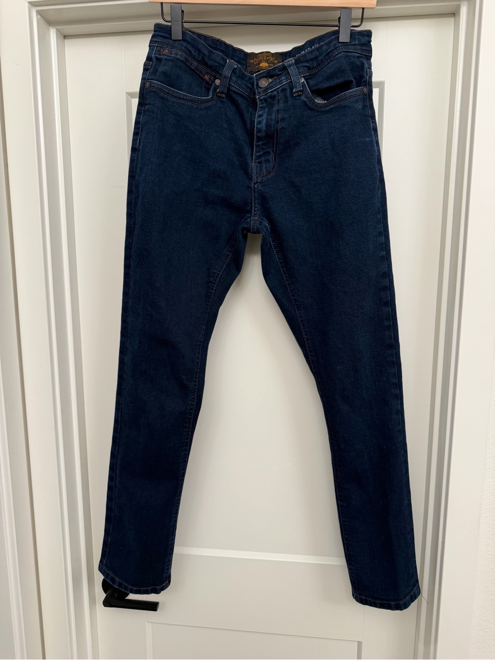 Men's Copper & Oak Dark Blue Slim Jeans 30x30